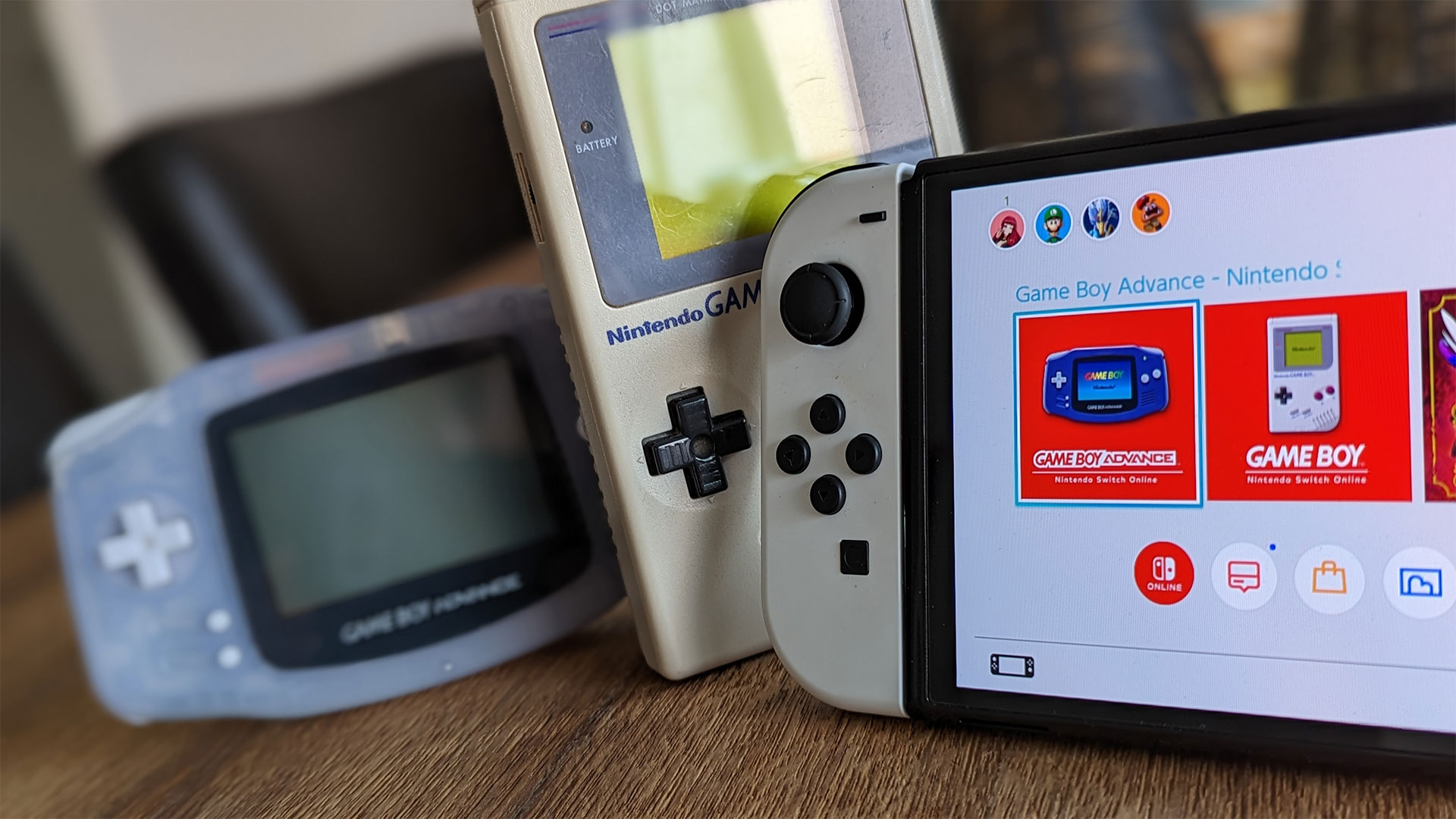 Nintendo Switch en Game Boy