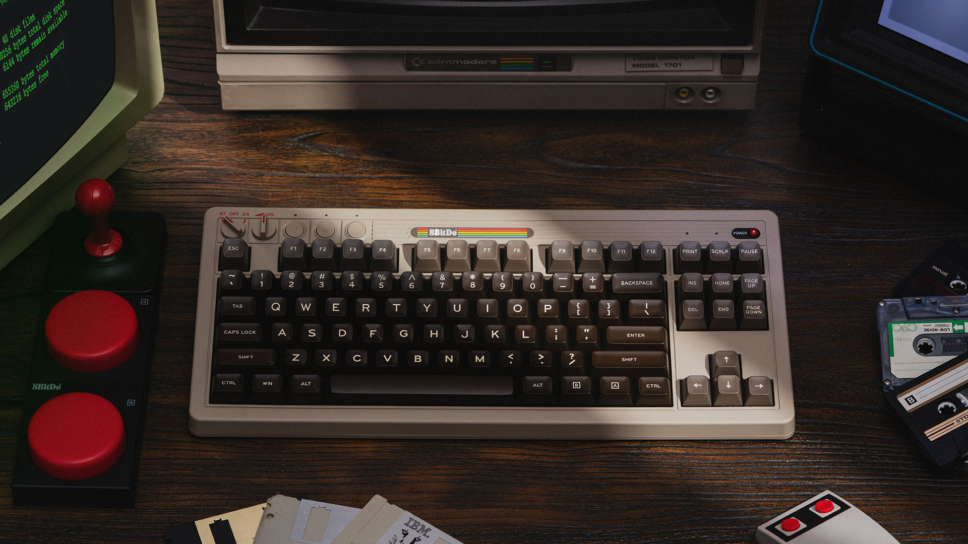 8bitdo keyboard commodore 64